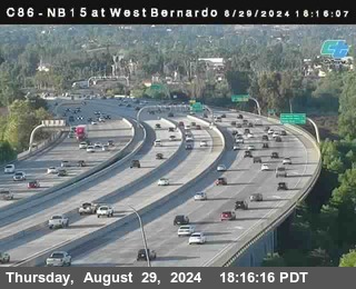 NB 15 at West Bernardo Dr./ Pomerdo