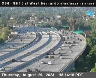 NB 15 at West Bernardo Dr./ Pomerdo