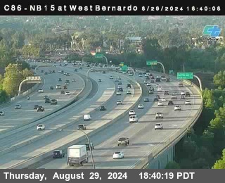 NB 15 at West Bernardo Dr./ Pomerdo