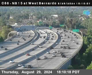 NB 15 at West Bernardo Dr./ Pomerdo