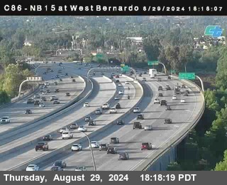 NB 15 at West Bernardo Dr./ Pomerdo