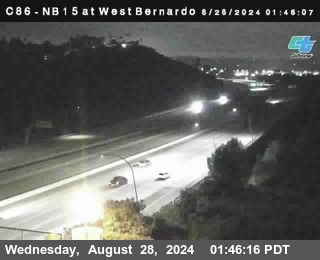 NB 15 at West Bernardo Dr./ Pomerdo