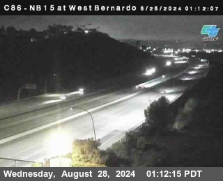 NB 15 at West Bernardo Dr./ Pomerdo