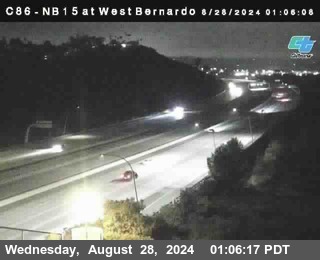 NB 15 at West Bernardo Dr./ Pomerdo