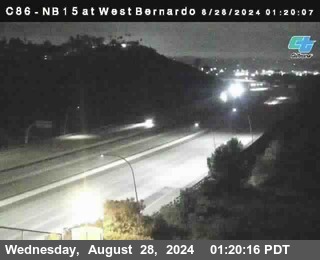 NB 15 at West Bernardo Dr./ Pomerdo