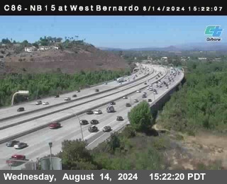 NB 15 at West Bernardo Dr./ Pomerdo