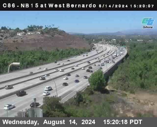 NB 15 at West Bernardo Dr./ Pomerdo