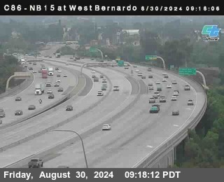 NB 15 at West Bernardo Dr./ Pomerdo