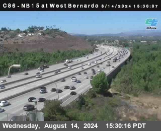 NB 15 at West Bernardo Dr./ Pomerdo