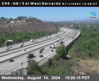 NB 15 at West Bernardo Dr./ Pomerdo