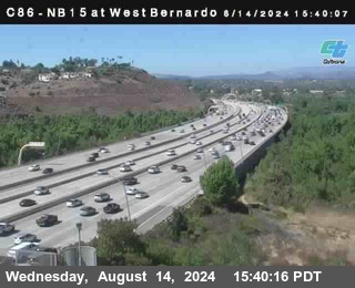 NB 15 at West Bernardo Dr./ Pomerdo