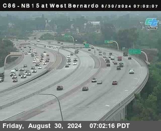 NB 15 at West Bernardo Dr./ Pomerdo