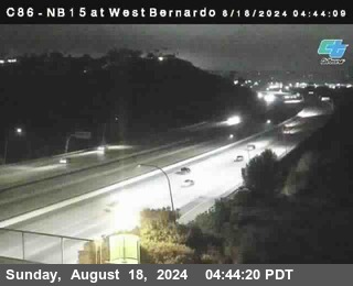 NB 15 at West Bernardo Dr./ Pomerdo