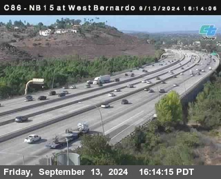 NB 15 at West Bernardo Dr./ Pomerdo