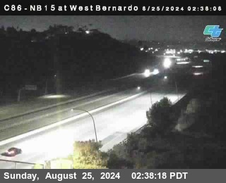 NB 15 at West Bernardo Dr./ Pomerdo