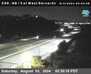 NB 15 at West Bernardo Dr./ Pomerdo