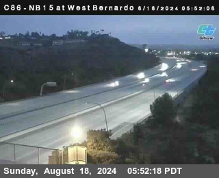 NB 15 at West Bernardo Dr./ Pomerdo