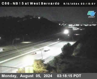 NB 15 at West Bernardo Dr./ Pomerdo