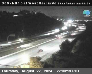 NB 15 at West Bernardo Dr./ Pomerdo