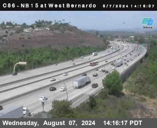 NB 15 at West Bernardo Dr./ Pomerdo