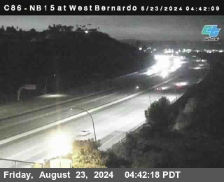 NB 15 at West Bernardo Dr./ Pomerdo