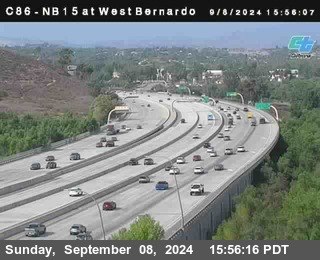 NB 15 at West Bernardo Dr./ Pomerdo