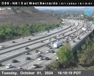 NB 15 at West Bernardo Dr./ Pomerdo