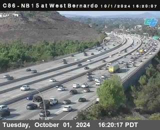 NB 15 at West Bernardo Dr./ Pomerdo