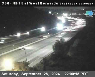 NB 15 at West Bernardo Dr./ Pomerdo