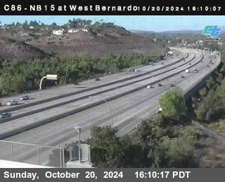 NB 15 at West Bernardo Dr./ Pomerdo