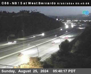 NB 15 at West Bernardo Dr./ Pomerdo