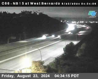 NB 15 at West Bernardo Dr./ Pomerdo