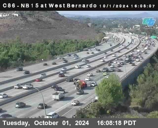 NB 15 at West Bernardo Dr./ Pomerdo