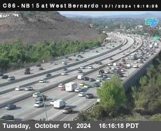 NB 15 at West Bernardo Dr./ Pomerdo