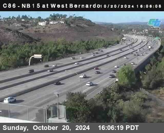 NB 15 at West Bernardo Dr./ Pomerdo