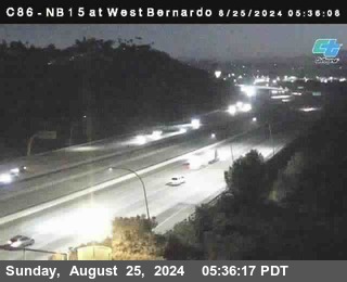 NB 15 at West Bernardo Dr./ Pomerdo