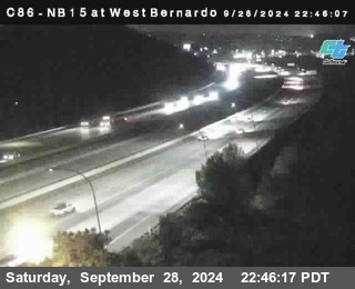 NB 15 at West Bernardo Dr./ Pomerdo