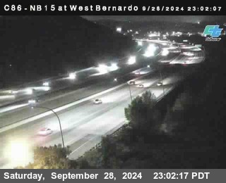 NB 15 at West Bernardo Dr./ Pomerdo