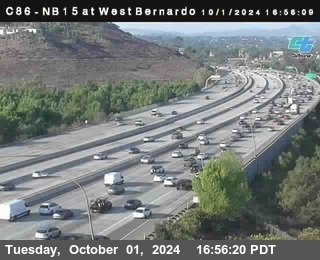 NB 15 at West Bernardo Dr./ Pomerdo