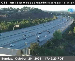 NB 15 at West Bernardo Dr./ Pomerdo