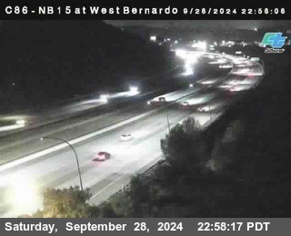 NB 15 at West Bernardo Dr./ Pomerdo