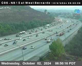 NB 15 at West Bernardo Dr./ Pomerdo