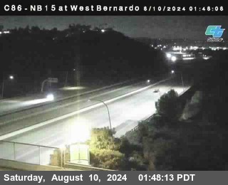 NB 15 at West Bernardo Dr./ Pomerdo