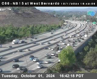 NB 15 at West Bernardo Dr./ Pomerdo