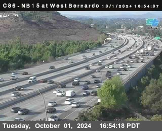 NB 15 at West Bernardo Dr./ Pomerdo