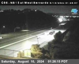 NB 15 at West Bernardo Dr./ Pomerdo