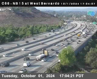 NB 15 at West Bernardo Dr./ Pomerdo