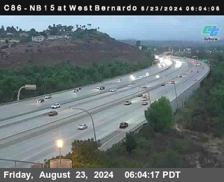 NB 15 at West Bernardo Dr./ Pomerdo