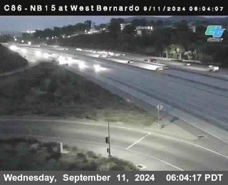 NB 15 at West Bernardo Dr./ Pomerdo