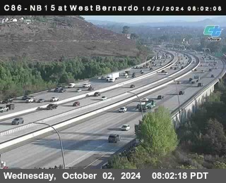 NB 15 at West Bernardo Dr./ Pomerdo